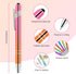 AUAUY 6PCS Ballpoint Pens, 2 in 1 Stylus Pens Stylish Pen, Pretty Metal Stylus Pen with 12 Refills, Black Ink Medium Point 1.0 mm Gift Pens, Cute ...