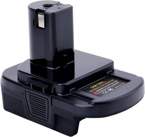 Lasica Adapter Compatible with DeWalt 20V Battery & Compatible with Milwaukee M18 Battery to Replacement for Ryobi 18-Volt ONE+ Cordless Tool Batt...