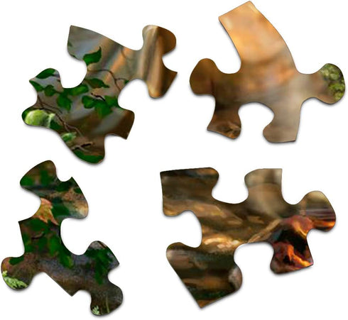 Springbok's 500 Piece Jigsaw Puzzle Evening at The Lake - Made in USA...