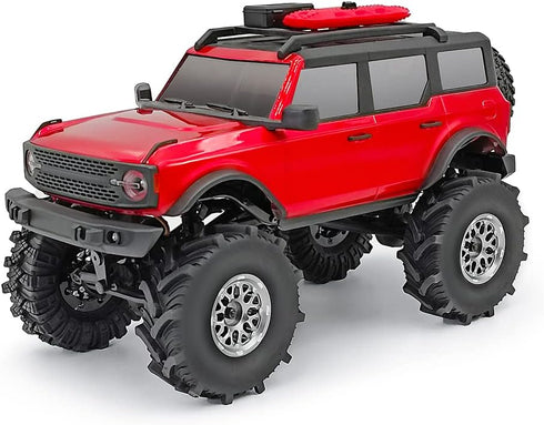 RCHUBAM 4PCS 1.0" Micro Crawler Tires Rubber Mud Tires for 1/18 TRX4M 1/24 Axial SCX24 90081 AXI00001 AXI00002 AXI00005 AXI00006 RC Crawler Car (6...