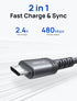 JSAUX Micro USB Charger Cable, (3-Pack 3.3ft+6.6ft+10ft) Android Charger Micro USB to USB A Nylon Braided Cord Compatible with Samsung Galaxy S6 S...