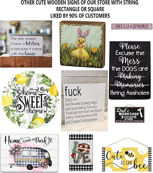 Please Be Kind to Septic Tank Flush Toilet Paper Sign - Farmhouse Half Bathroom Decor - Information Septic Tank Says Toilet Signs Farmhouse Signs ...