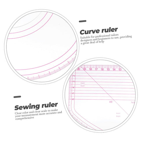 Curve Grading Ruler Sewing Patterns Clear Ruler Beginners Curve Ruler sew French Curve Ruler Centimeter Ruler Hip Curve Ruler Sewing Ruler Sewing ...