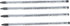 Derwent Watersoluble Graphitone Pencils, Fine Point, Black, 4 Pencils per Pack (34304)...