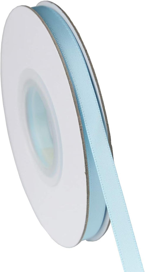 ITIsparkle 1/4" Inch Double Faced Satin Ribbon 50 Yards-Roll Set for Gift Wrapping Scrap Books Party Favor Hair Braids Baby Shower Decoration Flor...