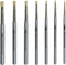 ZEM Brush Mfg Deluxe Stencil Artist Paint Brush Set 7 pcs Sizes 2 4 6 8 10 12 14...