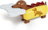 Sticky Notes Holder,Dachshund Note Dispenser,includes 60 Sheets Fun Stick Note Pad,Cute Desktop Organiser,Great Gifts for Dog Lover...