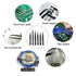 QISF 560Pcs Breadboard Jumper Wires Assorted Kit, Preformed Breadboard U-Shape Jumper Wires 14 Assorted Length + 6PCS Staniless Steel ESD Anti-Sta...