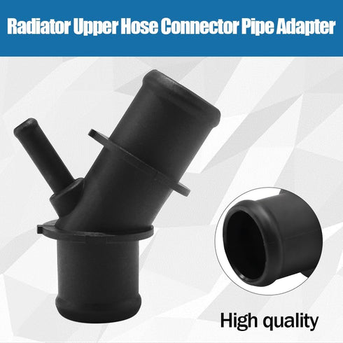 Radiator Upper Hose Connector Pipe Adapter Fits for 2009 2010 2011 2012 Toyota Rav4 Replaces 16571-0V020 165710V020 16057-36011 1605736011...