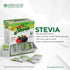 Greeniche Stevia 100 Sachets, Powdered Sweetener & Food Additive, A Completely Safe Sweetener Extracted from The Herb Stevia Rebaudiana, Sugar Sub...