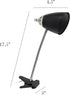 Limelights LD2001-BLK All the Rages Limelights LD2001-BLK Gooseneck Clip Light, Black...