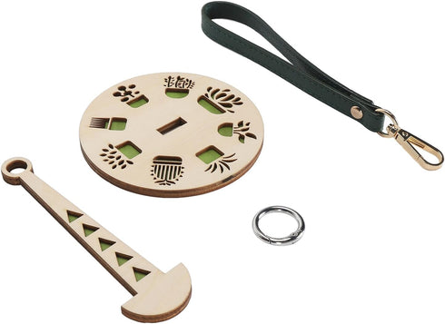 Generic Portable Wrist Yarn Holder Yarn Storage Prevents Yarn Tangling and Misalignment Yarn Holder for Knitting, Knitting Supplies Gift for The C...