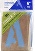 Duro by Graphic Products Stencil-It Oil Board Stencil Set, 6"...