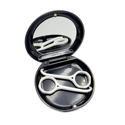Orthodontic Retainer Case with 2 Pcs Aligner Removal Tool (Black & White)...
