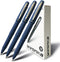 Rollerball Pens Gel ink Pens office pens learning pens, blue ink,Line width 0.5mm,Pack of 12 (Blue-0.5mm-12Pack)...