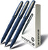 Rollerball Pens Gel ink Pens office pens learning pens, blue ink,Line width 0.5mm,Pack of 12 (Blue-0.5mm-12Pack)...