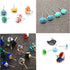 400pcs Hypoallergenic Stainless Steel Earrings Posts Flat Pad Blank Earring Pin Studs with Butterfly Earring Backs for Jewelry Making Findings (8m...