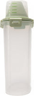 Food Storage Container - Airtight Seal and Food-Grade Transparent Plastic Container - BPA Free - Measuring Cup, Pouring spout - for Rice, Pasta, S...