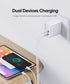 USB C Wall Charger PD 20W, Dual Port Power Delivery Fast Charge Block Plug Adapter Compatible with iPhone 15/14/13/12/11/Pro Max, XS/XR/X, AirPods...