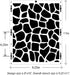 4Pcs Leopard Stencils Animal Print Stencils Snakeskin Stencil Cheetah Print Stencils Reusable Painting Template Leopard Stencil for Bleaching Shir...