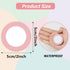 54 Pcs Numbers Magnetic Accents Pastal Theme Round Whiteboard Magnets for Classroom Blank Magnetic Numbers for Classroom Whiteboard Dry Erasable M...