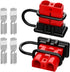 Anderson Connector, 50AMP 6–12Gauge 12V-36V Battery Quick Connect/Disconnect Connector Wire Harness Plug Kit Winch Wiring Kit for ATV Car Winch Mo...