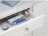 iDesign 49250 Rain BPA-Free Plastic Drawer Organizer Tray - 12" x 6" x 3", Clear...