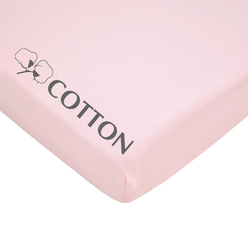American Baby Company 100% Natural Cotton Fitted Mini Crib Sheet 38" x 24" - Soft & Breathable Small Nesting Portable Crib Sheet, Fits Pack N Play...