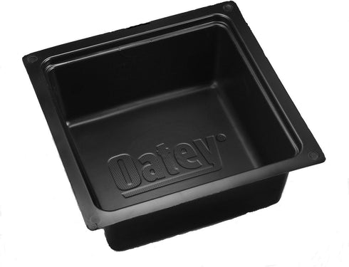 Oatey 34080 Bottom I.D. 11-1/2-Inch x 11-1/2-Inch Tub Box for Slab Construction Top I.D. 13-Inch x 13-Inch/Depth 6 1/2-Inch , Black...