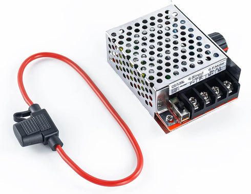 PWM Motor Speed Controller DC 7-70V 30A 12V 24V 36V 48V with 30 Amp Fuse...