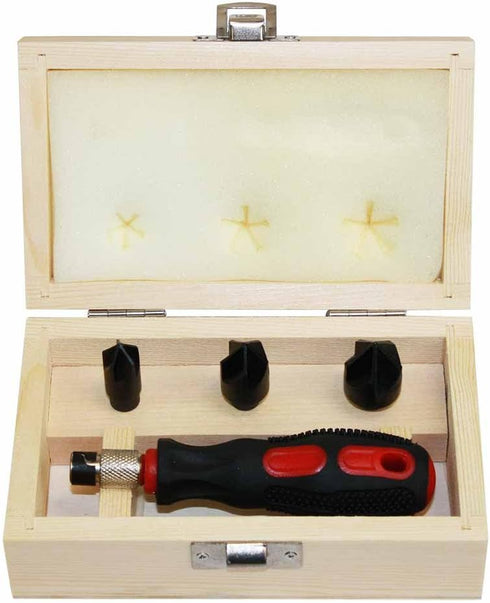 Big Horn 19555 3-in-1 Countersink...