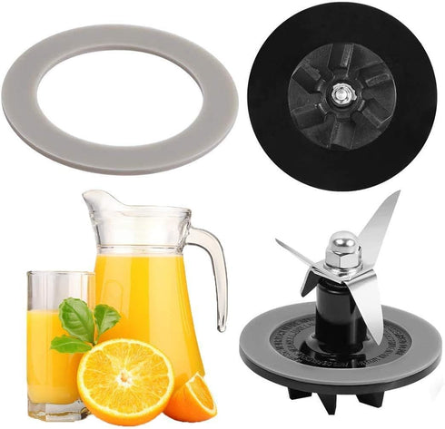 Replacement Parts Blender Blade Assembly with 2 Pieces Blender Gaskets,replacement parts for Cuisinart CBT-500, SB5600, CB600...