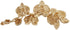 EVER FAITH Austrian Crystal 5 Inch Flower Orchid Branch Banquet Prom Plant Pendant Brooch...