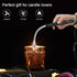 ARECTECH Candle Electric Lighter Rechargeable USB Arc Lighter Windproof Plasma for Candle Cooking BBQs Fireworks Birthday Gift Black...