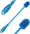 Silicone Bottle Cleaning Brush with Long Handle, Water Bottle Cleaner for Baby Bottles, Hydro Flask, Sports Bottle, Vase, Glassware, Perfect for S...