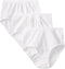 Fruit of the Loom womens Fruit Loom Women's Comfort Covered Cotton Panties - White briefs underwear, Cotton White, Pack of 3 , 5 US...