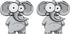 Car Aromatherapy Essential Oil Diffusers, 2Pcs Elephant Air Fresheners Box, Car Interior Fragrance Aroma Diffusers for Car Owners...