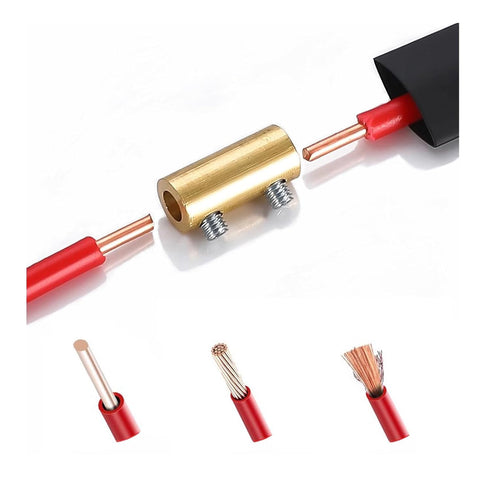 10Pcs 6 Gauge Wire Connector Nut Kit, Splicing Quick Wiring Terminal, Car Circuit Connector Conductor Connector Kit...