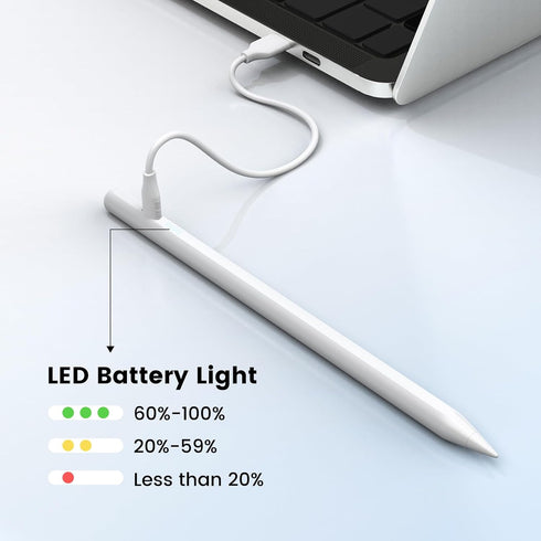 Stylus Pens for iPad,10mins Fast Charging Palm Rejection ipad Pen, Magnetic Apple iPad Pencil Compatible for iPad 6-10, iPad Air 3rd/4th/5th, iPad...