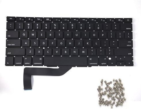 Padarsey New Keyboard Compatible for Macbook Pro 15-Inch A1398 2013-2015 Retina MC975LL/A MC976LL/A MGXA2LL/A MGXC2LL/A MD831LL/A ME665LL/A ME664L...