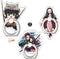 ZOEAST(TM) 3 Pack Cartoon Bounty Hunter Phone Ring Grip Universal 360° Adjustable Holder Car Desk Hook Stand Stent Mount Kickstand Compatible with...