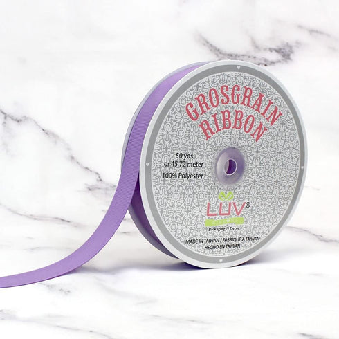 Creative Ideas 7/8-Inch Solid Grosgrain Ribbon, 50-Yard, Lavender...