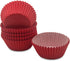 Standard Baking Cups, Classic Red Greaseproof Festive Cupcake Liners, 150-Count...