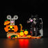 Upgraded Led Light Kit for LEGO Halloween Cat & Mouse Building Set, Compatible with LEGO 40570 (Model Not Included)...
