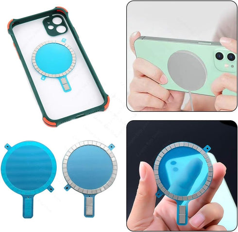 XZC Mag Safe Magnet Sticker Strong Magnetic Mag Cover Sticker for Mag Safe DIY Wireless Charging Magnet for iPhone 12 Pro Max Mini 11 Xs Xr Smartp...