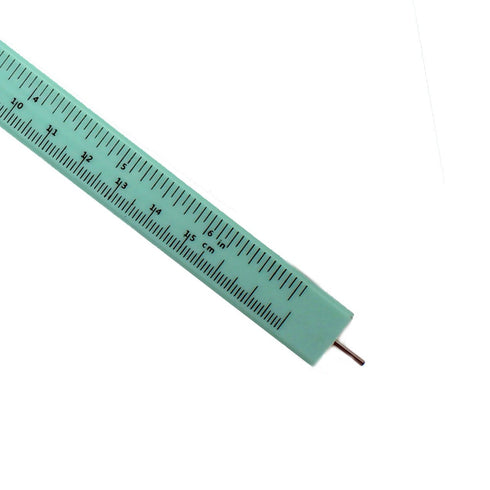 TamBee 6Inch 150mm Mini Caliper Double Scale Plastic Vernier Caliper for Jewelry Sliding Gauge Ruler Measuring Tool 5PCS(Mint Green)...
