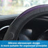 15 Inch Carbon Fiber Car Steering Wheel Cover, Breathable Anti-Slip Automotive Steering Wheel Covers, Car Interior Accessories for Men and Women, ...