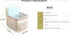AARAINBOW 3 Packs Storage Basket Bins Canvas Mini Storage Cubes Storage Basket for Makeup, Toys Liners, Books Storage Baskets with Handles for She...