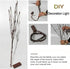 DK177 2 Pack Led Branch Light Battery Operated Lighted Branch Vase Filler Willow Tree Artificial Little Twig Power Brown 30 Inch 20 LED for Home R...