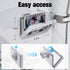 Waterproof Shower Phone Holder - Rotates and Adjustable Angle, Anti-Fog High Sensitivity Cover Mount Box for Smooth Wall Surfaces Where You Need O...